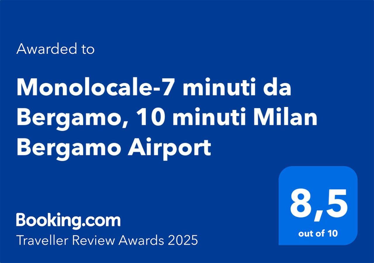 Gorle Monolocale-7 Minuti Da Bergamo, 10 Minuti Milan Bergamo Airport 아파트 외부 사진